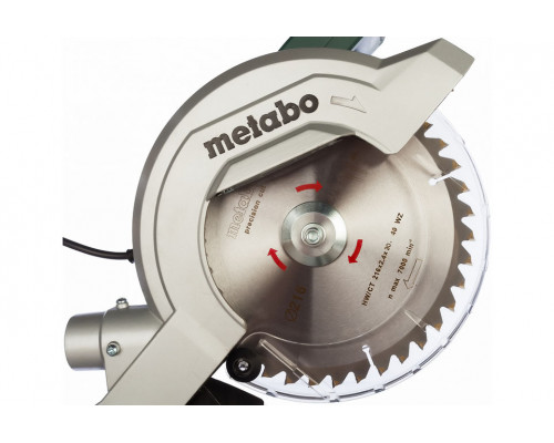 Торцовочная пила Metabo KS 216 M Lasercut